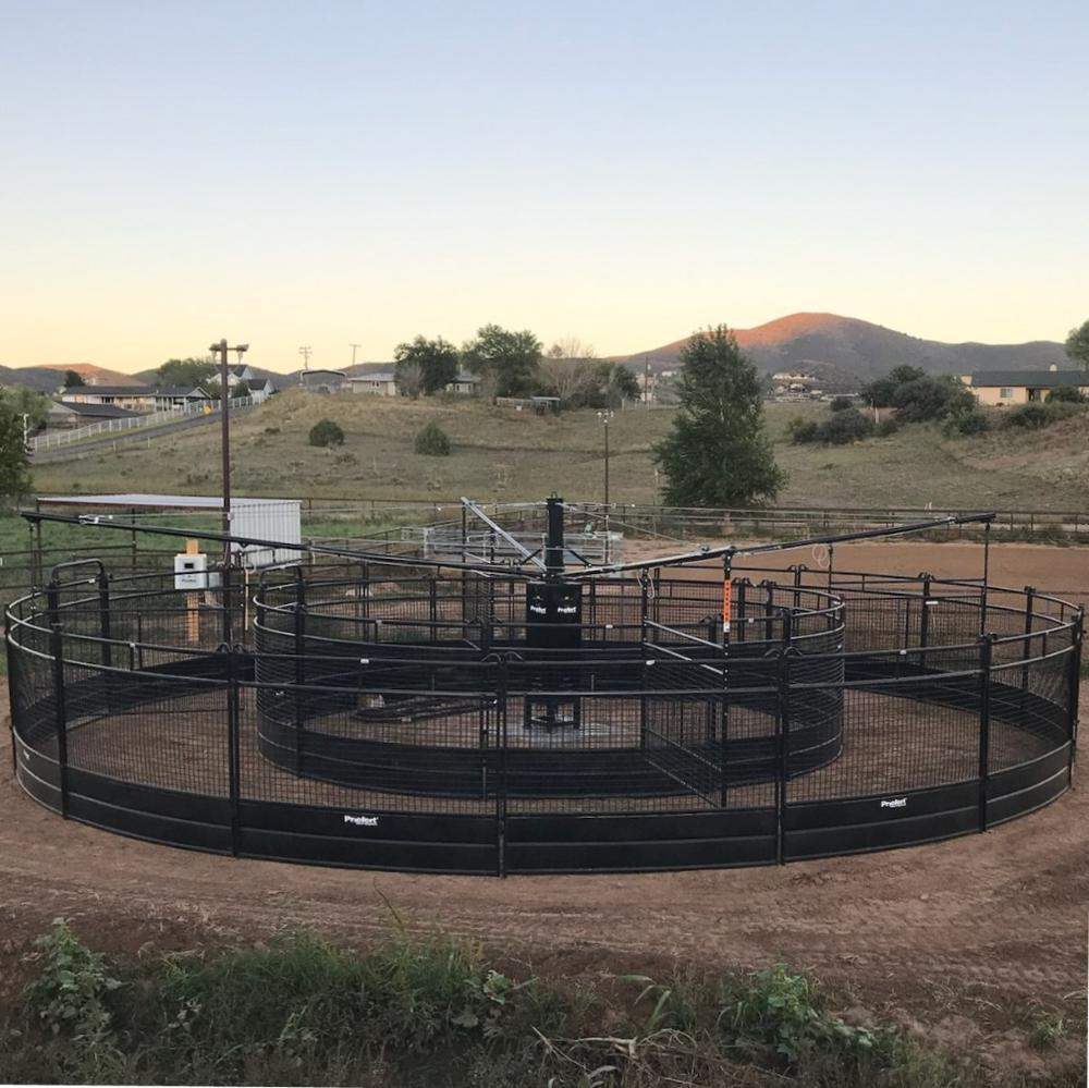 Priefert Panel Walker 40' 4 Horse Wire Kit Touchscreen