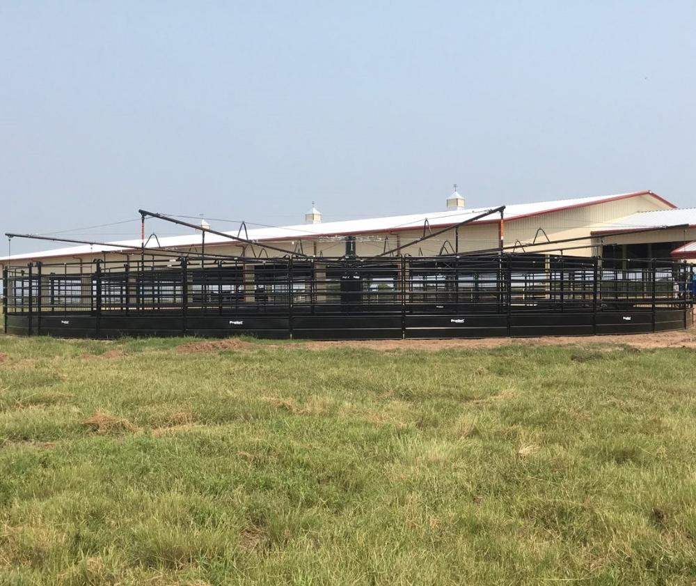 Priefert Panel Walker 70' 8 Horse Wire Kit Touchscreen