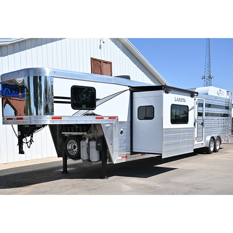 2025 Lakota Charger Stock Combo Trailer 11' LQ, 16' Stock