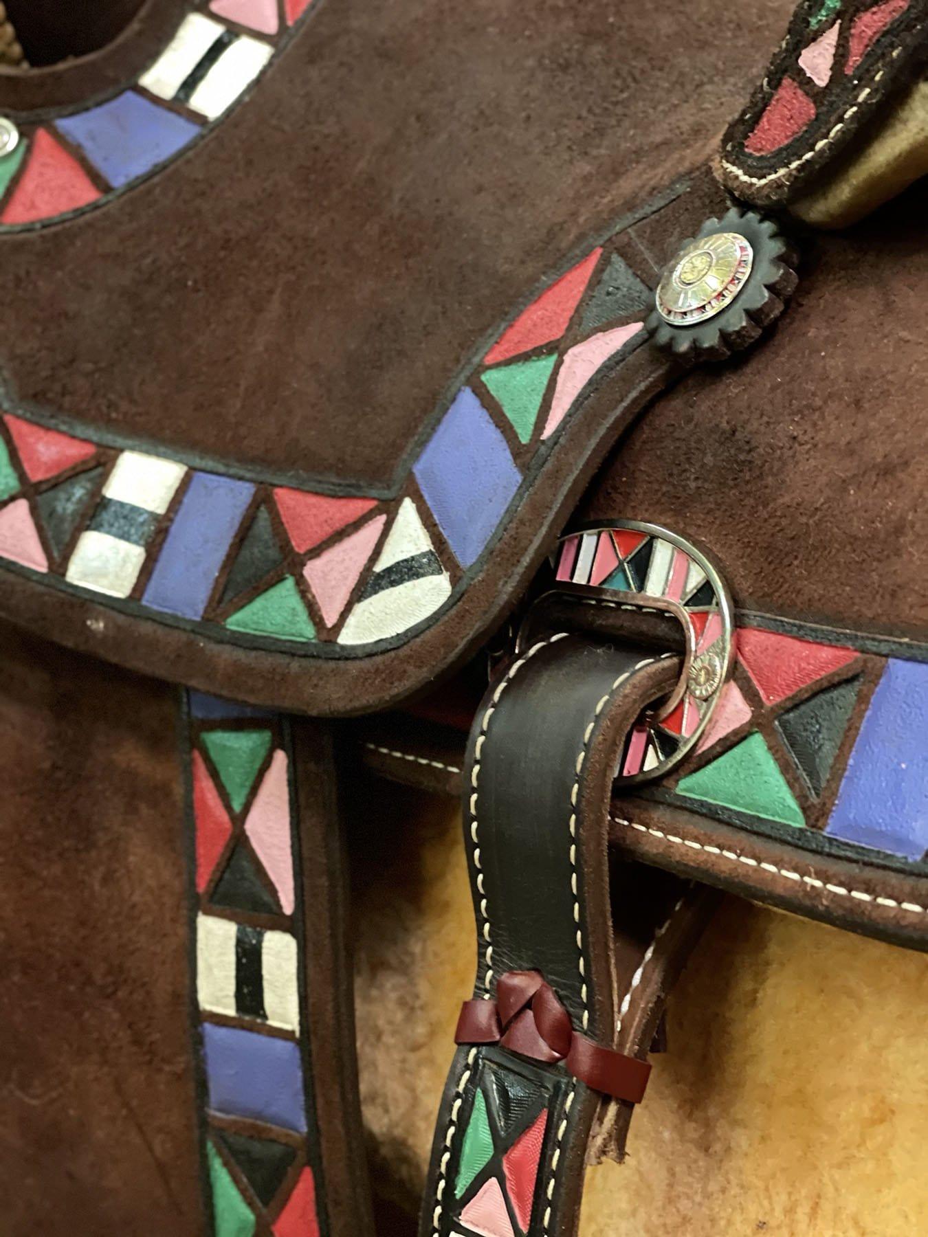 Alamo Saddlery 14.5'' Aztec Barrel