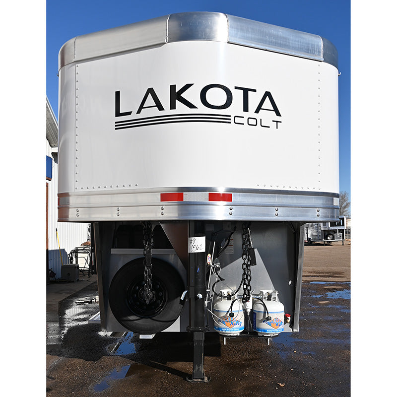 2025 Lakota Colt 3 Horse 9' LQ x 6'9" Wide Horse Trailer