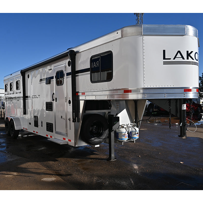 2025 Lakota Colt 3 Horse 9' LQ x 6'9" Wide Horse Trailer