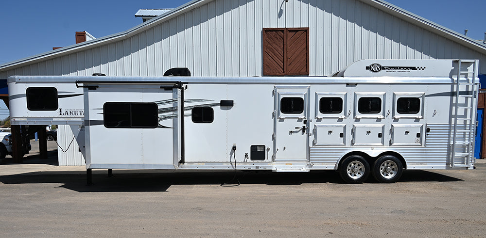 2019 Lakota 4 Horse 15' LQ Model C8415 Horse Trailer