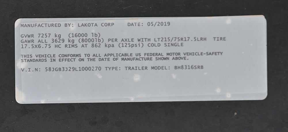 2020 Lakota Bighorn 3 Horse Trailer with 16' Living Quarter