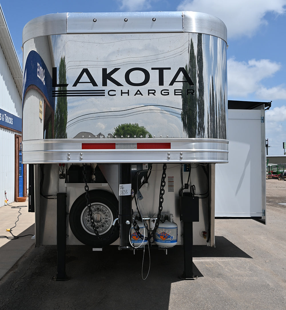 2025 Lakota Charger 3 Horse with 13' LQ, Slide Out, Hayrack