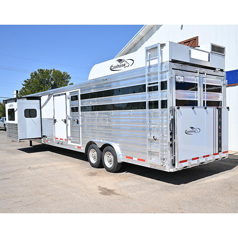 2025 Lakota Charger Stock Combo Trailer 11' LQ, 16' Stock