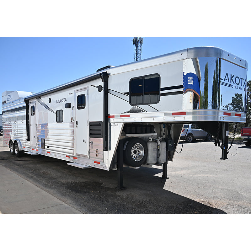 2025 Lakota Charger Stock Combo Trailer 11' LQ, 16' Stock