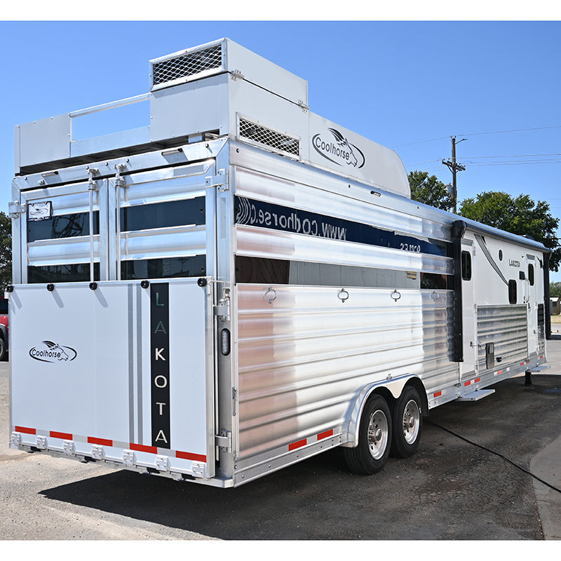 2025 Lakota Charger Stock Combo Trailer 11' LQ, 16' Stock