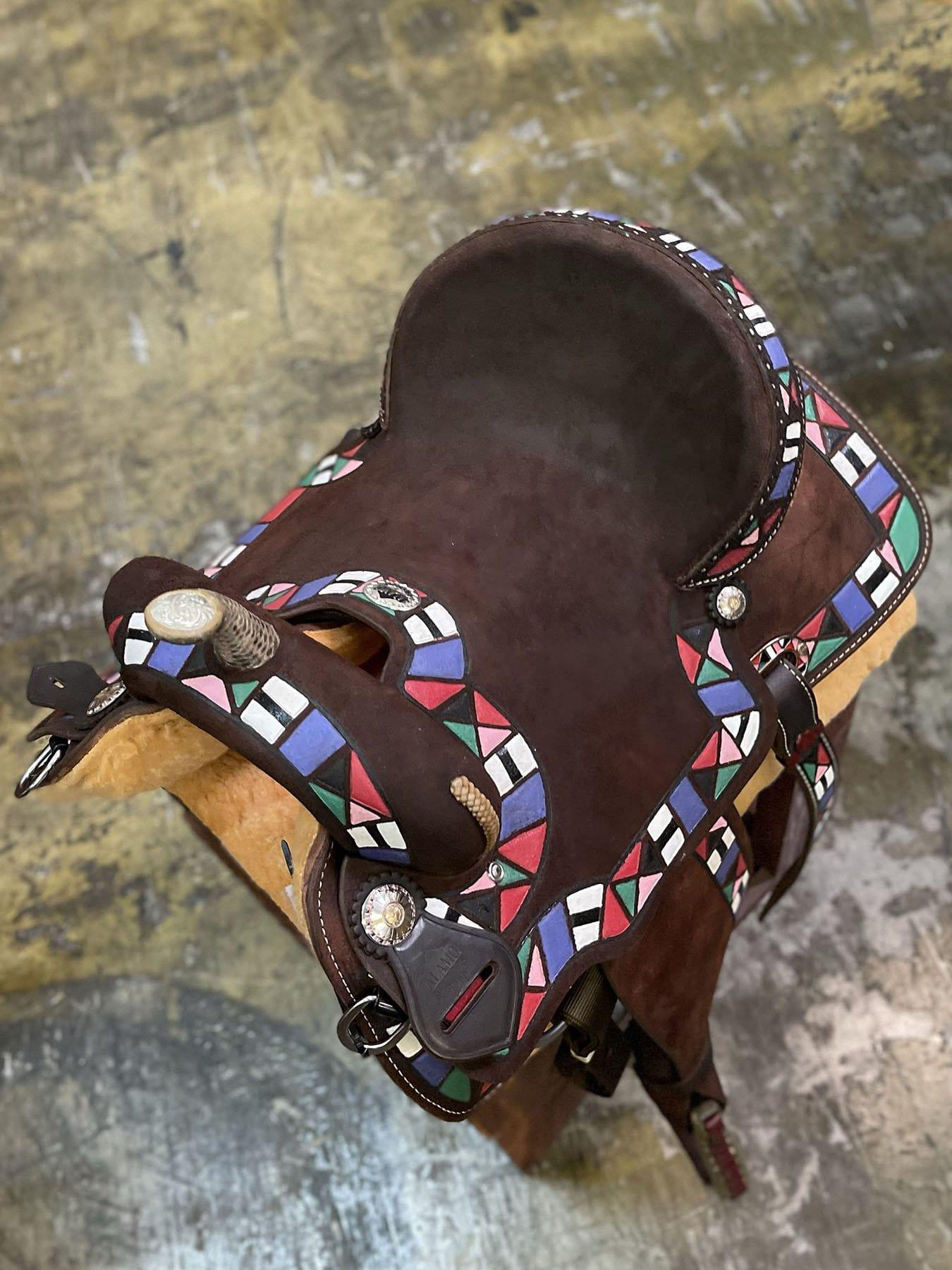 Alamo Saddlery 14.5'' Aztec Barrel