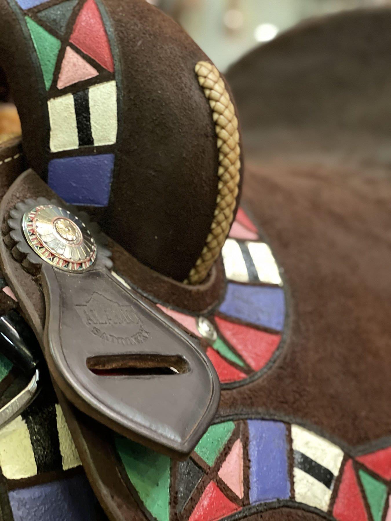 Alamo Saddlery 14.5'' Aztec Barrel