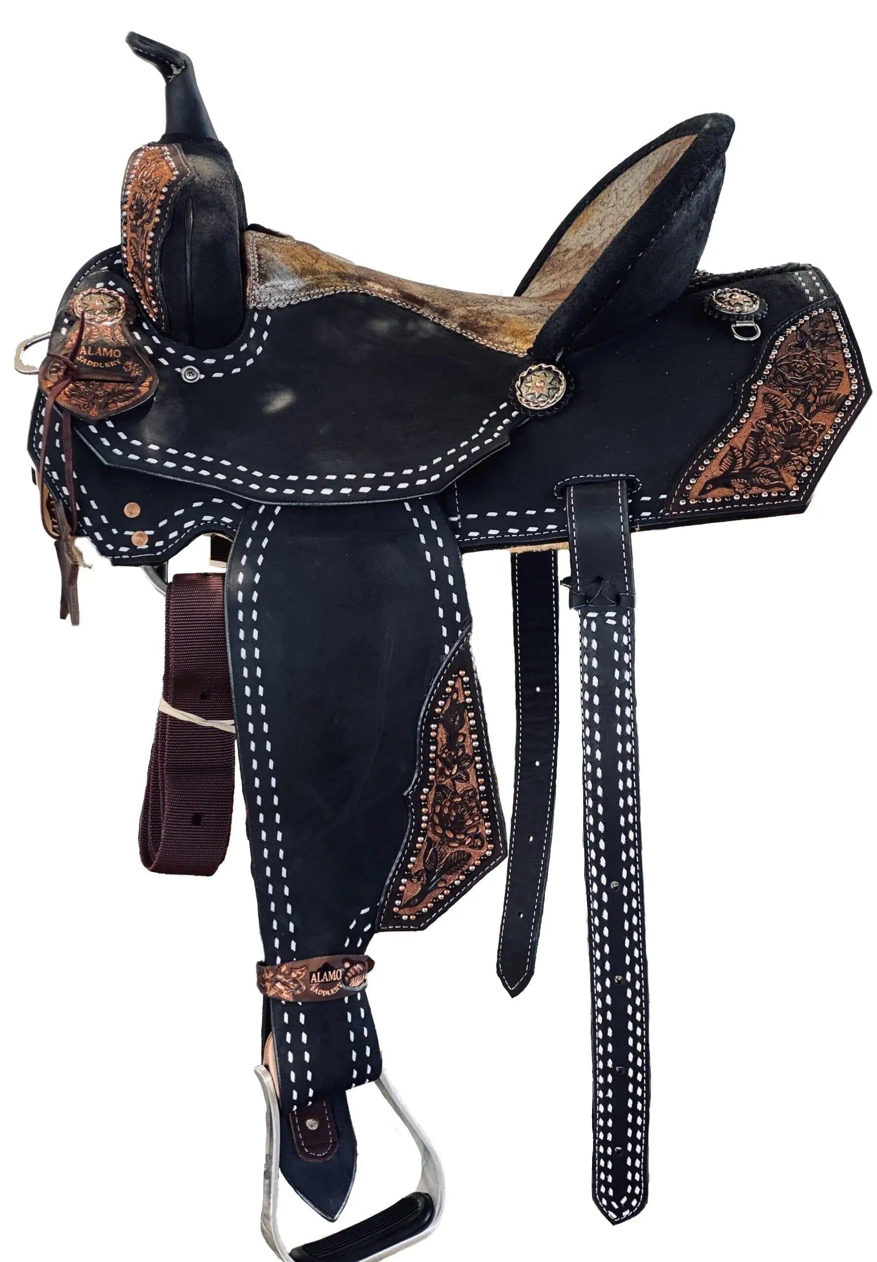Alamo Saddlery 15" Black Beauty Barrel