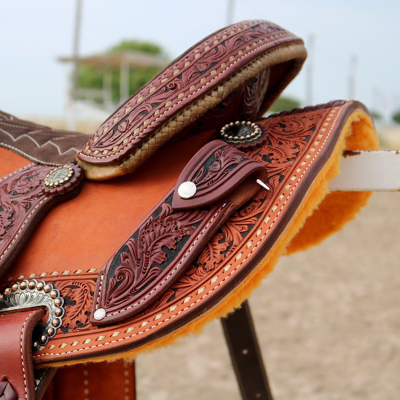 Alamo Saddlery 15" KT001 Barrel Racer Saddle