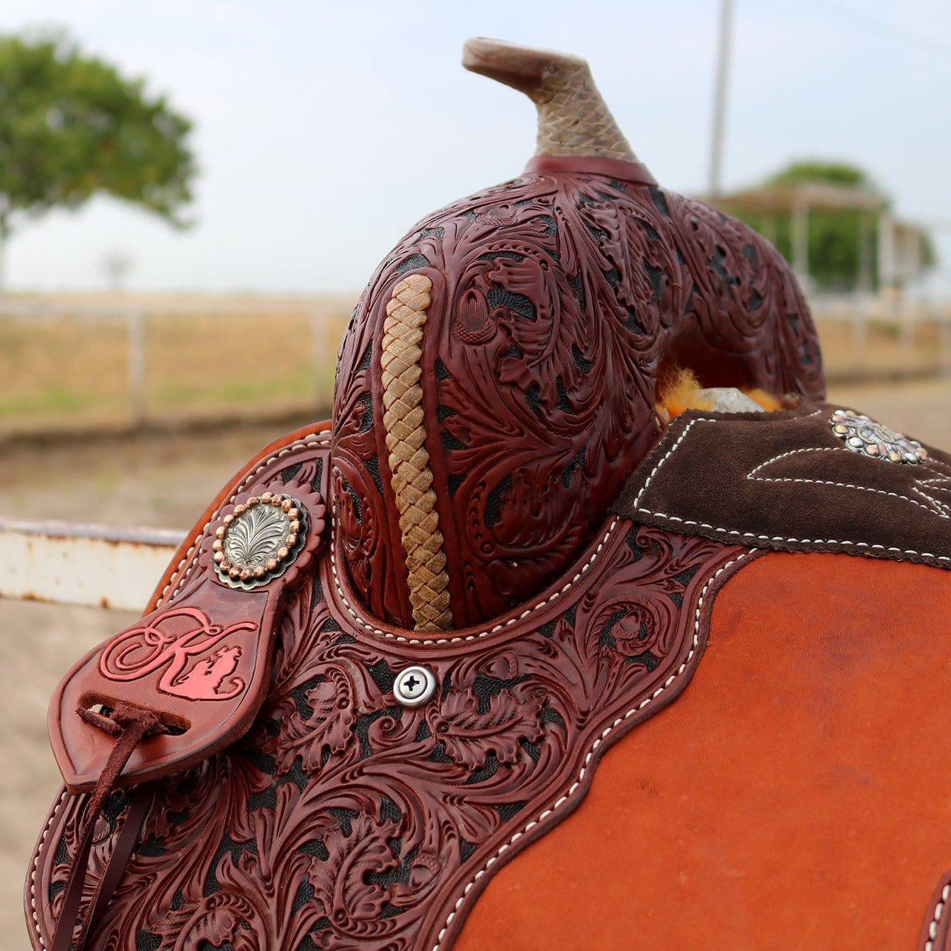 Alamo Saddlery 15" KT001 Barrel Racer Saddle